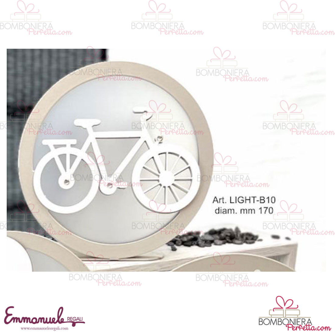 http://www.bombonieraperfetta.com/images/watermarked/1/detailed/21/LIGHT-B10-Lampada-tonda-da-bomboniera-bicicletta-neg%C3%B2-bombonieraperfetta-emmanueleregali.jpg