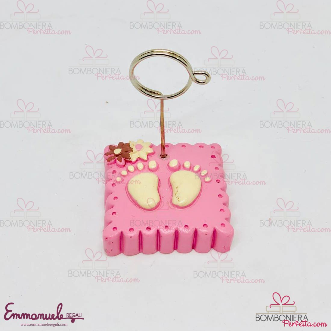 porta_memo_clip_biscotto_rosa_3073_emmanueleregali_bombonieraperfetta