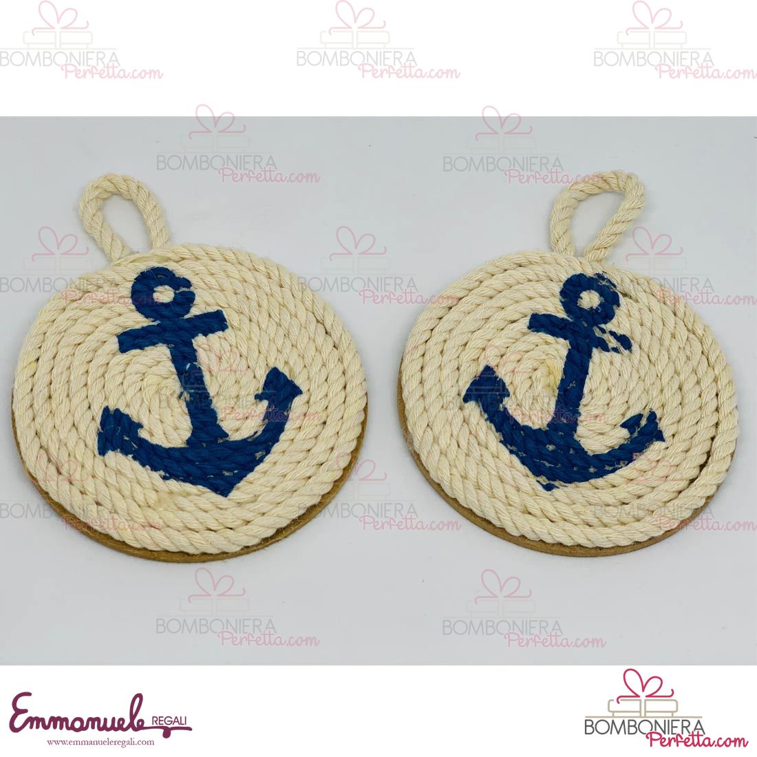 sottoboicchieri_stoffa_ricamo_ancora_emmanueleregali_bombonieraperfetta