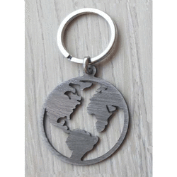 PCG-02 -- PORTACHIAVI SOGGETTO MONDO-NEGO'-EMMANUELEREGALI-BOMBONIERAPERFETTA