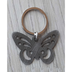 PCG-1 -- PORTACHIAVI SOGGETTO FARFALLA-NEGO'-EMMANUELEREGALI-BOMBONIERAPERFETTA