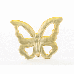 53154-FARFALLA ORO GRANDE-LINEA GOLDEN LOVE-LE STELLE-EMMANUELEREGALI-BOMBONIERAPERFETTA