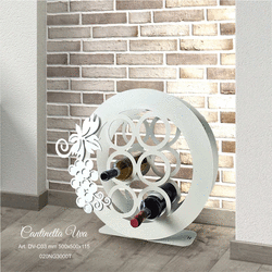 DV-C03 -- CANTINETTA PORTA BOTTIGLIE UVA-NEGO'-EMMANUELEREGALI-BOMBONIERAPERFETTA