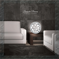 LIGHT-07 -- LAMPADA BIANCA-NEGO'-EMMANUELEREGALI-BOMBONIERAPERFETTA