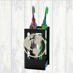 PTO-03 - PORTA OMBRELLI MONDO-SERIE PORTAOMBRELLI-NEGO'-EMMANUELEREGALI-BOMBONIERAPERFETTA