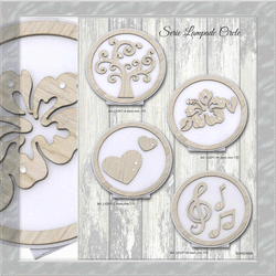 SERIE LAMPADE CIRCLE-NEGO'-EMMANUELEREGALI-BOMBONIERAPERFETTA