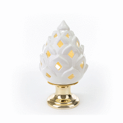 54275-Pigna-led-porcellana-bianco-lestelle-bombonieraperfetta-emmanueleregali-