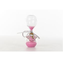 D6466-Clessidra Rosa Angelo-Cuorematto-bombonieraperfetta-emmanueleregali