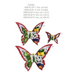 Farfalla Decoro Carretto-Nonna Rosa-bombonieraperfetta-emmanueleregali