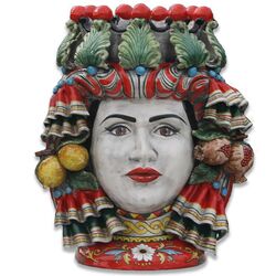 Testa Di Moro Porta Ombrelli-Le Ceramiche di Nonna Rosa-bombonieraperfetta-emmanueleregali