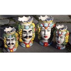 Teste Di Moro con frutta decoro Trizza-Nonna Rosa-bombonieraperfetta-emmanueleregali