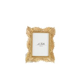 35386-Porta-foto-resina-decoro-foglia-oro-medio-lestelle-bombonieraperfetta-emmanueleregali