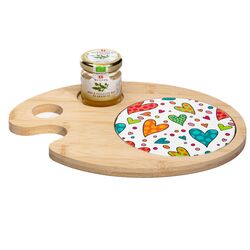 D6681-Tagliere-tavolozza-miele-cuorematto-bombonieraperfetta-emmanueleregali