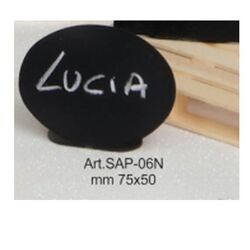 SAP-06N-Segnaposto-d'appoggio-ovale-nero-negò-bombonieraperfetta-emmanueelregali