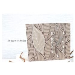 GOL-06-Orologio-fango-grande-foglia-negò-bombonieraperfetta-emmanueleregali