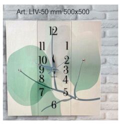 LIV-50-Orologio-da-parete-fiore-verde-livia-negò-bombonieraperfetta-emmanueleregali