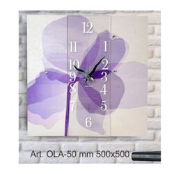 OLA-50-Orologio-da-parete-fiore-viola-negò-bombonieraperfetta-emmanueleregali