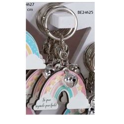 BE24625-Portachiavi-emily-arcobaleno-stelle-dolcicose-bombonieraperfetta-emmanueleregali