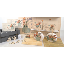 Serie piccolo principe cannocchiale e aereo-negò-bombonieraperfetta-emmanueleregali