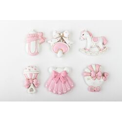 B9456 Magnete battesimo rosa-emmebi-emmanueleregali-bombonieraperfetta