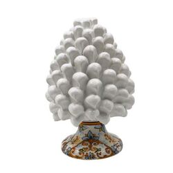 PGC25.MC-Pigna-da-appoggio-modellata-a-mano-25cm-nonnarosa-bombonieraperfetta-emmanueleregali