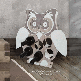 DV-C06 - CANTINETTA GUFO-NEGO'-EMMANUELEREGALI-BOMBONIERAPERFETTA