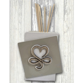 INF-02  -  PROFUMATORE CUORE INFINITO-SERIE CUORE INFINITO-NEGO'-EMMANUELEREGALI-BOMBONIERAPERFETTA