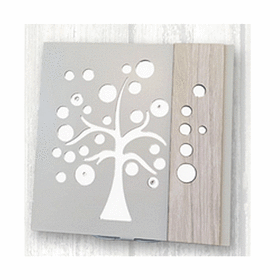 LIGHT-B04  -  LAMPADA CON INTAGLIO ALBERO LIFE-SERIE LAMPADE BOMBONIERA-EMMANUELEREGALI-BOMBONIERAPERFETTA