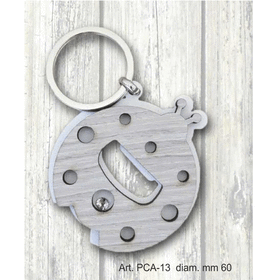 PCA-13  -  PORTACHIAVI COCCINELLA-SERIE PORTACHIAVI APRIBOTTIGLIE-NEGO'-EMMANULEREGALI-BOMBONIERAPERFETTA