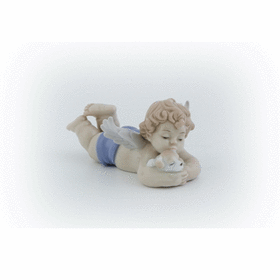 D7389-Angeloo-sdraiato-con-cucciolo-morena-bombonieraperfetta-emmanueleregali-