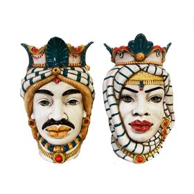 R178-AF18-Teste Di Moro Afro con stoffa-Nonna Rosa-bombonieraperfetta-emmanueleregali