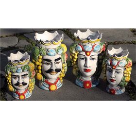 Teste Di Moro con frutta decoro Trizza-Nonna Rosa-bombonieraperfetta-emmanueleregali