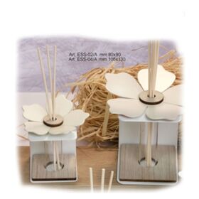 ESS-02-A-e-ESS-04-A-Profumatore-piccolo-e-grande-fiore-Avana-Negò-bombonieraperfetta-emmanueleregali