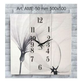 AME-50-Orologio-da-parete-fiore-bianco-amelie-negò-bombonieraperfetta-emmanueleregali