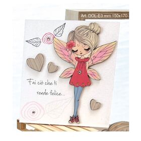 DOL-E3 Quadretto piccolo-neg-bombonieraperfetta-emmanueleregali