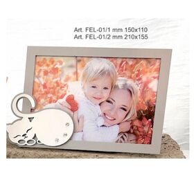 FEL-01-2-Portafoto-grande-doppio-metallo-gatto-negò-bombonieraperfetta-emmanueleregali -