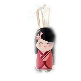 KOK-R02-Profumatore-kokeshi-rosso-negò-bombonieraperfetta-emmanueleregali