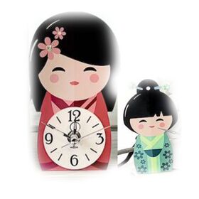 KOK-V06-Orologio-grande-kokeshi-verde-negò-bombonieraperfetta-emmanueleregali