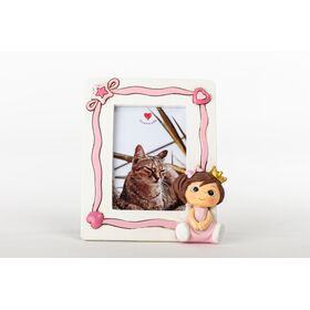 B9415 Portafoto bimba corona-emmanueleregali-bombonieraperfetta-emmebi