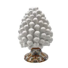 PGC30.MC-Pigna-da-appoggio-modellata-a-mano-30cm-nonnarosa-bombonieraperfetta-emmanueleregali