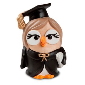 ML18LA-1F-Goofi Laureata - Gufo in ceramica - Egan-bombonieraperfetta-emmanueleregali