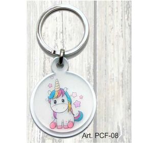 PCF-08-Bomboniere Porta chiavi metallo e plex Fantasy - Negò 2020-bombonieraperfetta-emmanueleregali